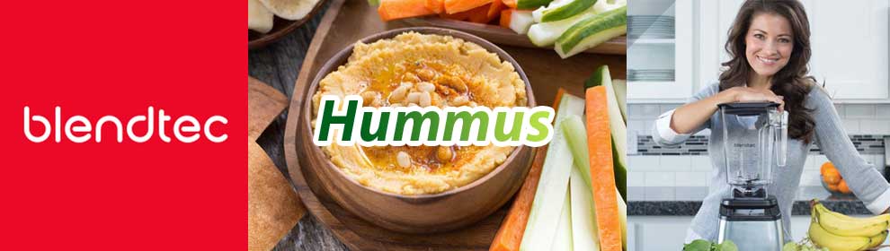 Hummus selber machen im Blendtec Blender
