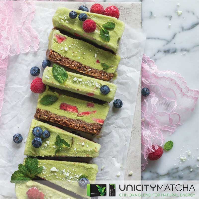 Matcha Energy Kuchen