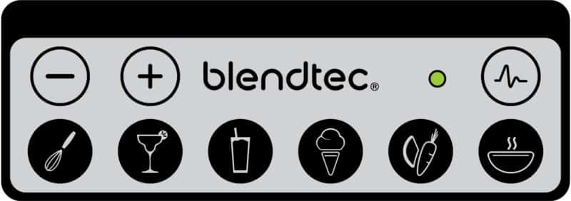 Blendtec Professional-750-Bedienfeld