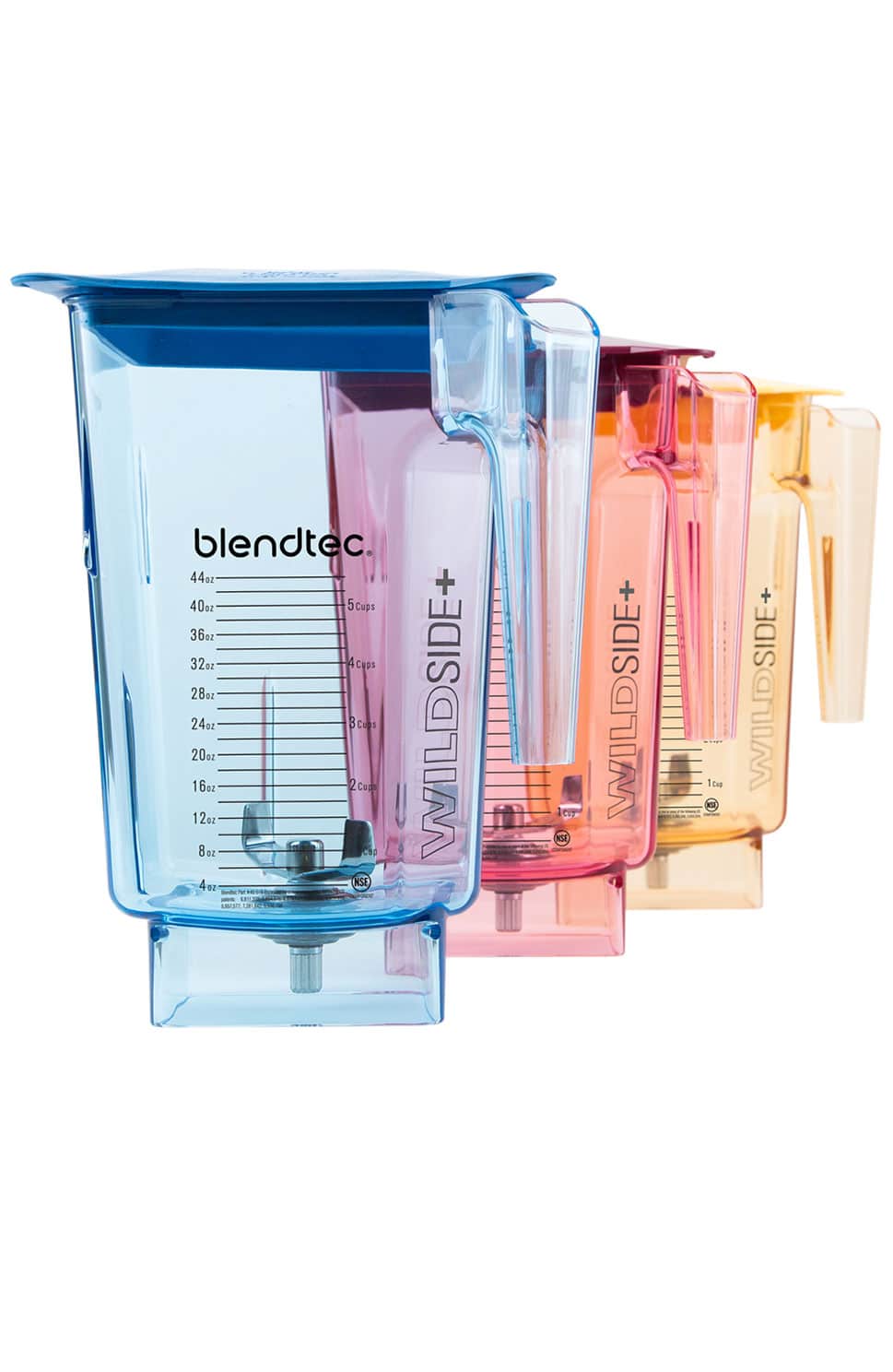 Blendtec Commercial Wildside Jars in verschiedenen Farben